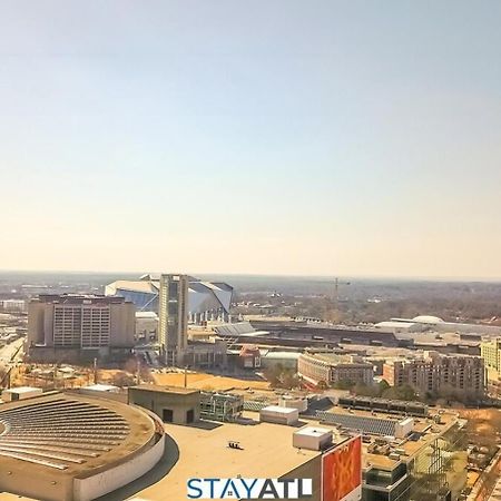 High Rise Downtown Condo With Skyline View Atlanta Exterior photo