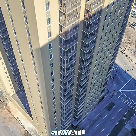 High Rise Downtown Condo With Skyline View Atlanta Exterior photo